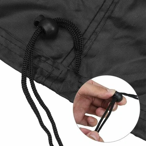 RHAFAYRE Cubierta Para Mesa De Jardín 126 X 126 X 74 Cm, Cubierta Protectora De Lona Impermeable Para Muebles De Jardín E Invierno Muebles De Jardín 4 RHAFAYRE Cubierta Para Mesa De Jardín 126 X 126 X 74 Cm, Cubierta Protectora De Lona Impermeable Para Muebles De Jardín E Invierno Muebles De Jardín - Imagen 4