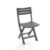 Silla Resina Plegable "Komodo" Antracita