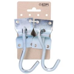 2 Placas Colgador Hamacas 70x45 Mm En Cartón Colgante Edm