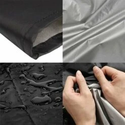 Cubierta Redonda Para Calentador De Patio, Cubierta Negra Para Calentador De Patio, Cubierta Para Calentador De Patio Al Aire Libre (226 X 85 X 48 Cm) -Mano Mano Ventas 95129359 4