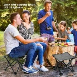 Mini Taburete Portátil Para Viajes De Pesca, Taburete Plegable Portátil Para Caminar, Senderismo, Jardín, Playa, Picnic -Mano Mano Ventas 95576837 4