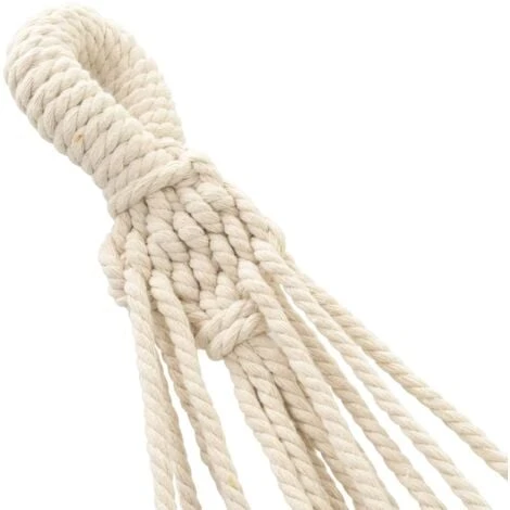 Hamaca 260 X 150 Cm. Marrón VidaXL 4 Hamaca 260 X 150 Cm. Marrón VidaXL - Imagen 4