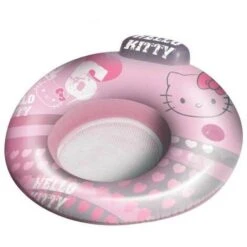 Sillón De Sillón Inflable En El Mar 2 En 1 Con 104 Cm Headrest Hello Kitty