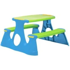 Mesa De Pícnic Para Niños Polipropileno 89,5x84,5x48 Cm VidaXL