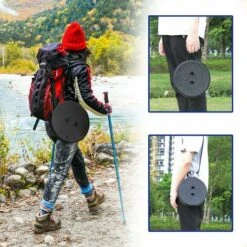 Taburete Plegable Telescópico Portátil, Taburetes De Asiento Compactos Y Livianos Con Capacidad De Carga De 550 Libras Taburete Retráctil Plegable Portátil Para Adultos Pesca Jardín Viajes Senderismo -Mano Mano Ventas 96348927 4