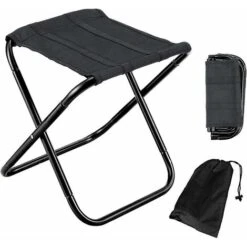 Silla De Pesca Plegable Taburete Pequeño Plegable Taburete Plegable Portátil Para Acampar Silla De Pesca Plegable Con Bolsa De Almacenamiento Para Barbacoa Picnic Camping Viajes Senderismo Playa