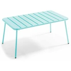 Mesa De Centro De Jardín Rectangular (90 X 50 X 40 Cm) Palavas -