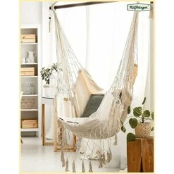 Cadena Con Dos Mosquetones, Enganche Variable Para Hamaca Hasta 230 Kg (Cadena 66 Cm) -Mano Mano Ventas 97084292 5