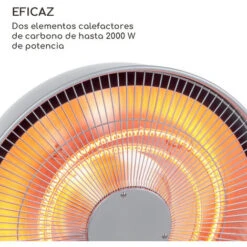 Blumfeldt Heatbell Wall Smart Estufa Exterior IPX4 800/1200/2000W Exterior -Mano Mano Ventas 97222834 5