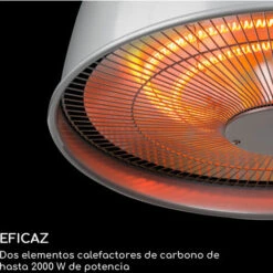 Blumfeldt Heatbell Ceiling Smart Estufa Exterior Para Terrazas IPX4 800/1200/2000W Exterior -Mano Mano Ventas 97222869 5