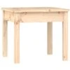 Banco De Jardín Madera Maciza De Pino 50x44x45 Cm VidaXL