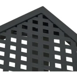 Mesa De Jardín De Acero Gris Antracita 50x50x72 Cm VidaXL -Mano Mano Ventas 97280748 5