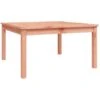 Mesa De Jardín Madera Maciza De Douglas 82,5x82,5x45 Cm VidaXL