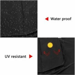 210D Oxford Cubierta Impermeable Para Calentador De Patio, Cubierta Para Calentador De Patio, Cubierta Para Calentador 2268548cm Negro -Mano Mano Ventas 97584466 4