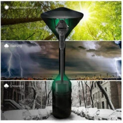 Cubierta De Calentador De Patio Impermeable 210D Mejorada Con Cremallera De Tela Oxford Y Bolsa De Almacenamiento, 241 86 48 Cm -Mano Mano Ventas 97592813 5