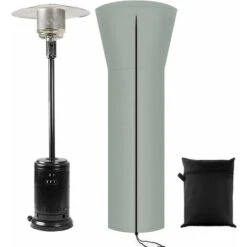 Manta Para Calentador De Patio, Protector De Muebles De Exterior Redondo Resistente Al Agua Para Jardín, Manta Para Calentador De Patio Redonda Extra Grande, Protección De Tela Transpirable Para Jardí