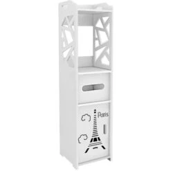 Mueble De Baño Estante De Baño Cómoda De Baño Mueble De Baño 20x20x80cm -Mano Mano Ventas 97901959 3