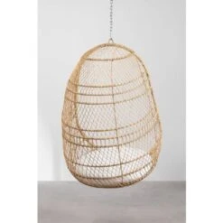 Sillón Colgante De Jardín Con Cojín Rufus SKLUM Natural -Mano Mano Ventas 98108967 5