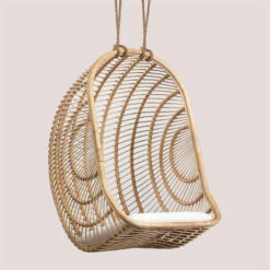 Sillón Colgante De Jardín Con Cojín Cocoi SKLUM Natural