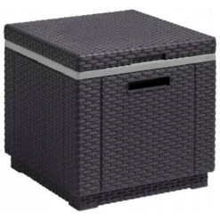 ASIENTO Y MESA NEVERA RIGIDA CURVER RES MARRON ICE CUBE 2094