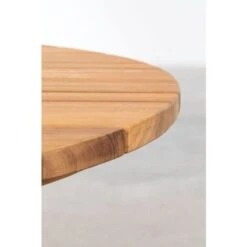 Mesa De Centro Para Jardín Redonda En Madera De Acacia (Ø80 Cm) Mura SKLUM Marrón Acacia -Mano Mano Ventas 98482670 5