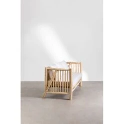 Sofá De 3 Plazas De Jardín En Madera De Teca Narel SKLUM Marrón Madera Natural -Mano Mano Ventas 98482822 5