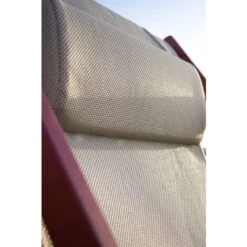 Tumbona De Jardín De Lona Plastificada Gris Y De Aluminio Rojo Carmín - CITYGARDEN 9 Tumbona De Jardín De Lona Plastificada Gris Y De Aluminio Rojo Carmín - CITYGARDEN -Mano Mano Ventas 98743896 5