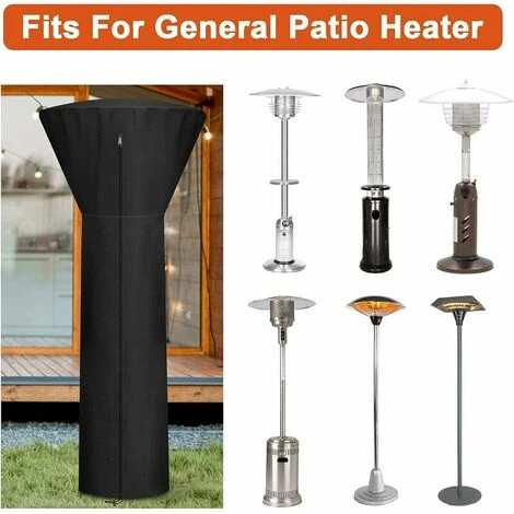 Cubierta Para Calentador De Patio - 420D Oxford Cubierta Impermeable Para Calentador De Gas Para Patio Con Correas Para Calentador Vertical Al Aire Libre 240 X 84 X 48 Cm 5 Cubierta Para Calentador De Patio - 420D Oxford Cubierta Impermeable Para Calentador De Gas Para Patio Con Correas Para Calentador Vertical Al Aire Libre 240 X 84 X 48 Cm - Imagen 5