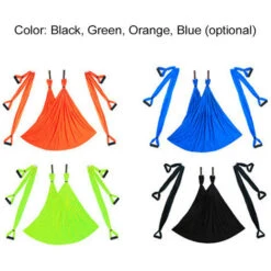 Conjunto Completo Flying-Aerial Yoga Hamaca Columpio De Tela Últimos Cinturones De Yoga Multifunción Antigravedad Para Entrenamiento De Yoga Yoga Para Deporte -Mano Mano Ventas 99837391 3