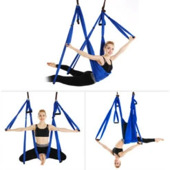 Conjunto Completo Flying-Aerial Yoga Hamaca Columpio De Tela Últimos Cinturones De Yoga Multifunción Antigravedad Para Entrenamiento De Yoga Yoga Para Deporte -Mano Mano Ventas 99837391 5