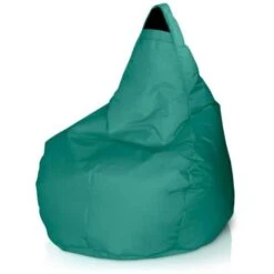 Puf Pera Espacios Exteriores Jardín Impermeable Desenfundable Summer Color: Verde Oscuro -Mano Mano Ventas 9984605 4